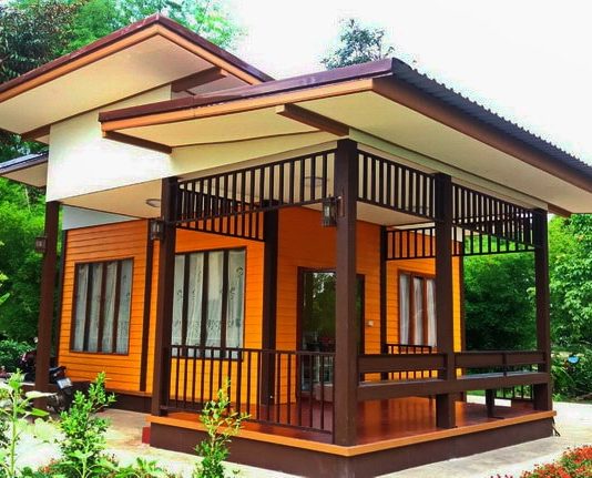 Coffee House !  สร้างบ้านหลังน้อยน่ารัก ออกแนวเหมือนร้านกาแฟเลย