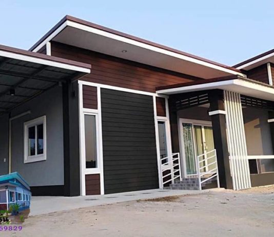 บ้านโมเดิร์นสวย งบไม่เกินล้าน 3 ห้องนอน พื้นที่ใช้สอย 128 ตรม