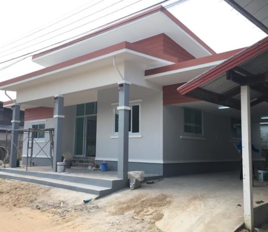 บ้านโมเดิร์นสวย 2 ห้องนอน พื้นที่ 98 ตรง กับงบ 500,000 บาท