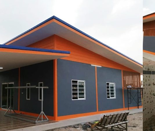 ไอเดียสร้างบ้านโมเดิร์น 2 ห้องนอน งบก่อสร้าง 400,000 บาท