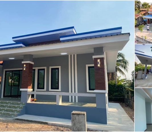 บ้านสวยแนวโมเดิร์นทันสมัย ขนาด 3 ห้องอน พื้นที่ใช้สอย 118 ตารางเมตร