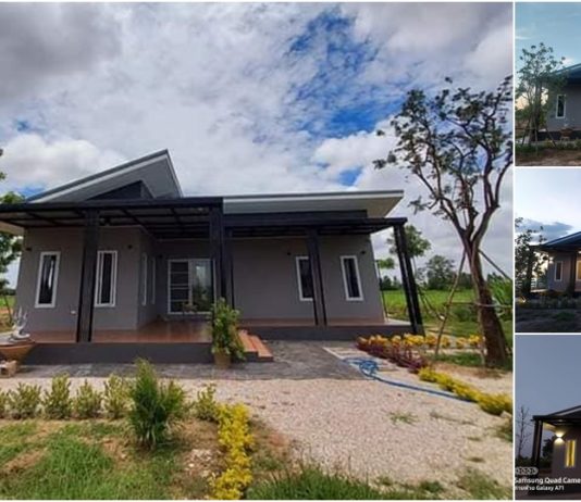 บ้านโมเดิร์นสวยงบหลักแสน 2 ห้องนอน 2 ห้องน้ำ พื้นที่ใช้สอย 73 ตรม