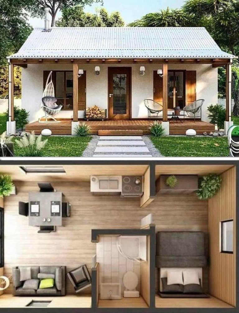 รวมไอเดียบ้านขนาด 1 ห้องนอน เล็กกะทัดรัดน่ารัก | Thai Let's Go